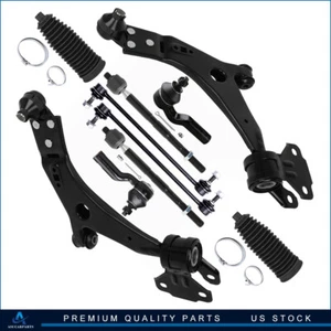For 2012-2018 Ford Focus 10Pcs Front Sway Bar Control Arm and Ball Joint Tie Rod - Bild 1 von 13