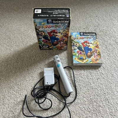 Mario Party 7 Boxed Microphone GameCube Nintendo Complete Japan Import NTSC-J 3 - Image 1 of 4