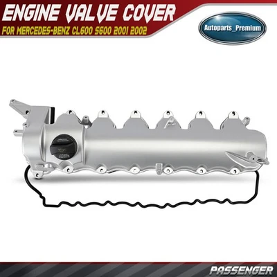 Passenger Engine Valve Cover for Mercedes-Benz C215 CL600 W220 S600 2001 2002 - Image 1 of 4