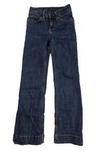 Pantalone jeans Wrangler Darci slim fit gamba western larga ragazza taglia 8 21x26 - Foto 1 di 4