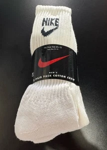 Vintage 90s Nike Swoosh NOS Deadstock Socks 3 Pack - Bild 1 von 5