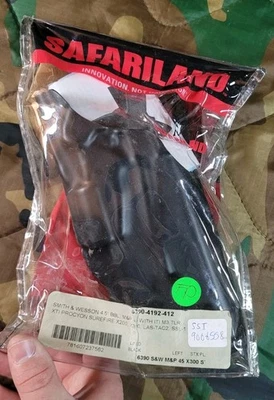 Safariland Smith&Wesson M&P 45 Acp con luz Tlr Surfire mano izquierda búho negro Foto 1 de 4