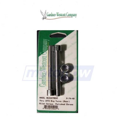Gardner-Westcott Wheel Adjuster Kit for 1936-1950 Harley Davidson E - Shop gg - Изображение 1 из 4