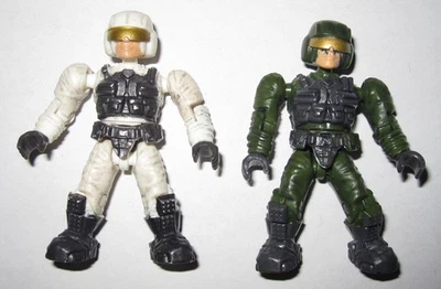 Marine Pilot Halo Mega Bloks UNSC Squad Team Minifigure Action Figure Lot - Image 1 of 2