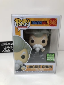 Funko Pop Jackie Chun Dragon Ball Z 2021 ECCC Con Pegatina #848 Caja Almuerzo - Imagen 1 de 8