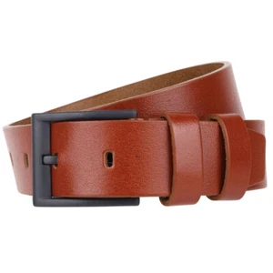 Primehide Mens 37mm wide (1.5") Tan Leather Belt - Imagen 1 de 8