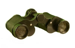 BINOCULARS: BBT KRAUSS 321.66 VIKAL 8X25 MILITARY BINOCULARS W/CASE CLEAN - Picture 1 of 1