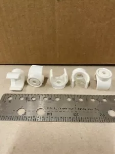 5 Plastic 5/8" clips for the underside of your TV tray tables - Picture 1 of 4