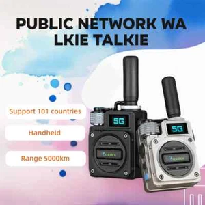 Global 4G walkie talkie public network mini handheld professional communication - Zdjęcie 1 z 22