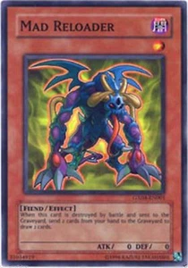 Mad Reloader Yugioh Gx Tag Force 2 Super Rare Promo Card X 1  Super YUGIOH - Picture 1 of 1
