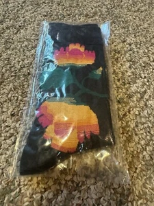 Einzigartige mehrfarbige Socken mit Blumenmuster - Bild 1 von 3