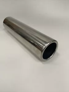 Punta di scarico universale, 61 mm interna, 50 mm punta interna laminata - Foto 1 di 2