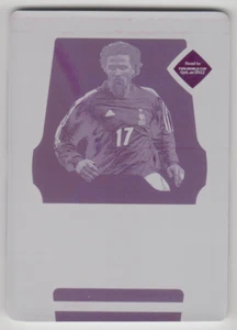 Placa de impresión Emmanuel Petit 2022 National Treasures Copa Mundial de la FIFA Francia 1/1 - Imagen 1 de 2