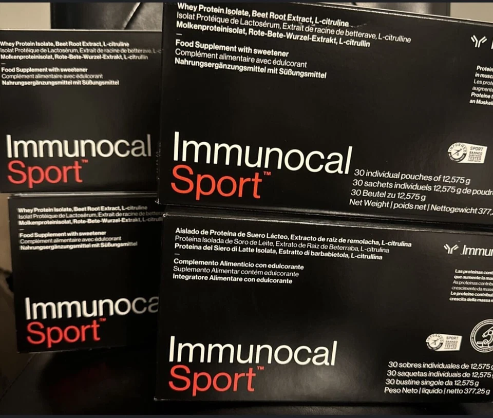 Immunocal Sport Glutatión Precursor EXP:2027/ !!!!️4 Cajas Foto 1 de 4