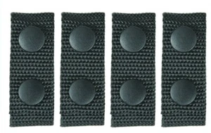 Guardianes de cinturón balísticos de 1" Hero's Pride 1197, negros, paquete de 4, se adapta a cinturón de trabajo de 2,25""W - Imagen 1 de 1