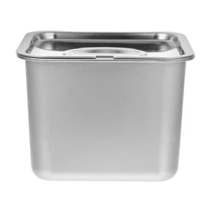 Ice Cream Box Metal Container Stainless Steel Storage Containers - Picture 1 of 12