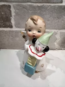 Figurina giocattolo vintage Nikoniko ANGEL che tiene Jack in scatola - Giappone - Foto 1 di 8