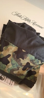 NEW Limited Edition COACH Logo   Black/Green- 2XL - Hoodie Pullover  - Image 1 of 4