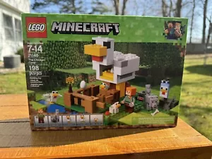 LEGO Minecraft: The Chicken Coop (21140) *NEW In Box, Sealed Minecraft Rare - Picture 1 of 9