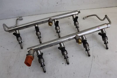 Audi RS5 B8 8T cupé 2010 4,2 L rieles de combustible + inyectores J239 Foto 1 de 3