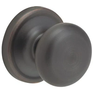(4)-Kwikset Juno Venetian Bronze Dummy Door Knob Handle Pull Lockset 788J 11P CP - Picture 1 of 1