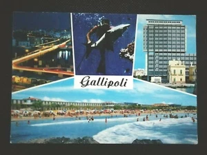 Cartolina Gallipoli Vedutine Animata RD154 - Picture 1 of 1
