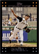 2007 Topps Pittsburgh Pirates Baseball Card #82 Ian Snell