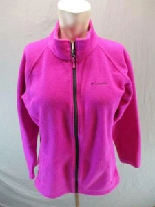 Columbia Size XL(18-20) Girl Pink Athletic OmniHeat Thermal Fleece Jacket GR6543 - Picture 1 of 8