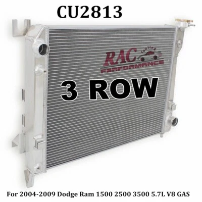 Aluminum Radiator for 2004-2008 Dodge Pickup Ram 1500 2500 5.7L Hemi V8 CU2813 Foto 1 de 4