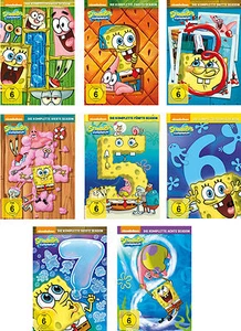 26 DVDs * SPONGEBOB SCHWAMMKOPF - SEASON 1+2+3+4+5+6+7+8 IM SET # NEU OVP + - Bild 1 von 1