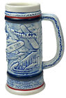 Vintage Avon 1982 Mini Beer Stein 3D Flying Classics Aviation Planes Aircraft 