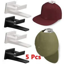 5X Adhesive Hat Holder for Baseball Caps Cap Hook Wall Mount Hat Rack Hangers