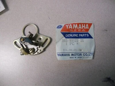 NOS Yamaha OEM Contact Breaker Assembly 1969-1970 L5T 1967-1968 YL2 165-81121-21 - Image 1 of 4