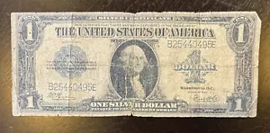 1923 $1 Silver Certificate Large Note Blue Seal - Picture 1 of 2
