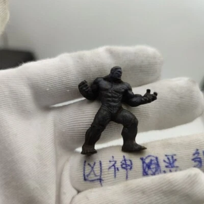 Estatua de Hulk tallada a mano de bronce negro adornos HUI00117 Foto 1 de 4