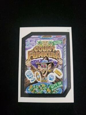 2005 Topps Wacky Packages Trading Card Sticker #11 COUNT FUNKULA  - Image 1 of 2