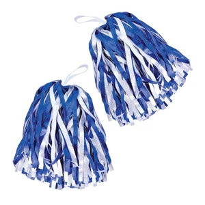 Bristol Novelty BA1321 Poms for Women Blue/White, Girls, One Size - Picture 1 of 1