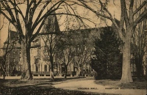 Carte postale Hampton Institute, VA Virginia Hall 1914 - Photo 1/2