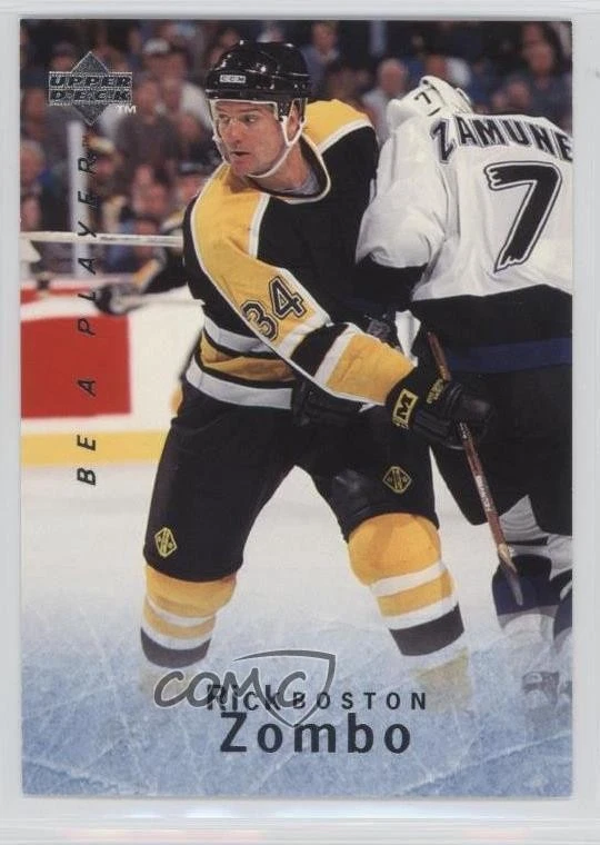 1995-96 Upper Deck Be a Player Rick Zombo #136 - Image 1 of 2