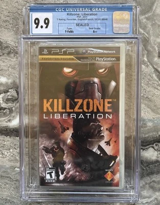 SEALED CGC Graded 9.9 A++ PSP Killzone Liberation *Near Perfect Grade* - Image 1 of 4