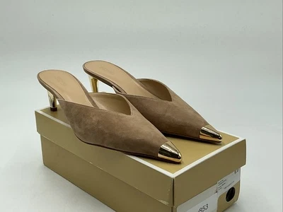 Michael Kors Mujer Kasia Mule Pump 40R5KAMP1S Talla 9 Marrón eBay 853 Foto 1 de 4