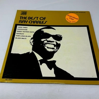 The Best of Ray Charles Vinyl LP Jazz Compilation Atlantic Records 12" - Image 1 of 4