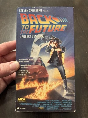 REGRESO AL FUTURO - VHS COMO NUEVO RARO - 1985 Michael J. PRENSA ORIGINAL MCA Fox Foto 1 de 4