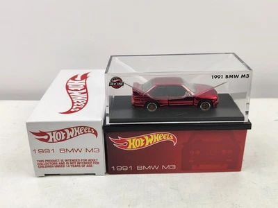 风火轮 RLC 1991 宝马 M3 Spectraflame 红色 HNL25 密封 — 第 1/4 张图片