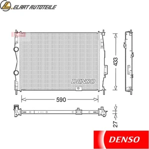 KÜHLER MOTORKÜHLUNG DRM46051 FÜR NISSAN QASHQAI/+2 HR16DE 1.6L MR20DE 2.0L 4cyl - Picture 1 of 8