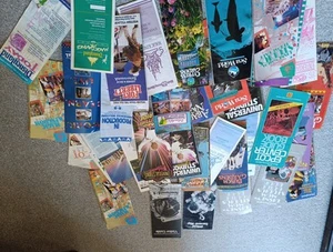 Vintage Florida Orlando Disney Tourist Maps Guides Brochures 1990-92 - Picture 1 of 1