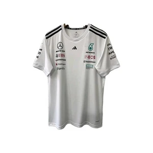 Mercedes AMG F1 Team Driver Jersey 2025 White formula1 George Russell - Picture 1 of 2