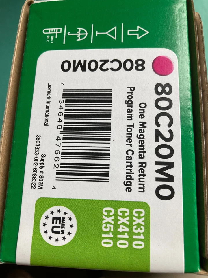 Genuine Lexmark ink cartridge majenta For CX310, CX410 & CX510 - Image 1 of 1