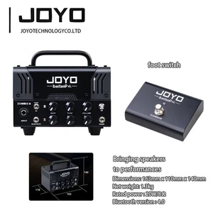 Amplificador de Guitarra JOYO 20W Mini Amplificador 2 Canales Alta Ganancia Distorsión con Interruptor de Pie - Imagen 1 de 8