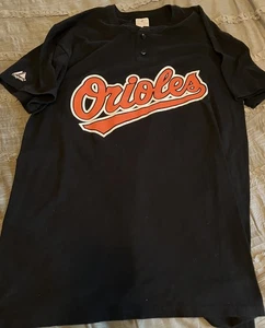 Camisa de béisbol BALTIMORE ORIOLES MAJESTUOSA negra #8 activa MEDIANA MLB envío gratuito - Imagen 1 de 5